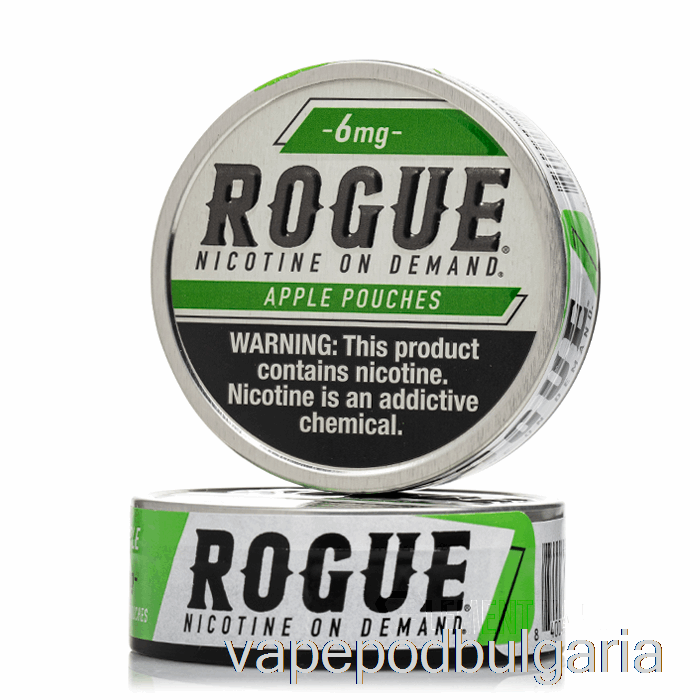 Vape Течности Rogue Nicotine Pouches - Apple 3mg (5-pack)